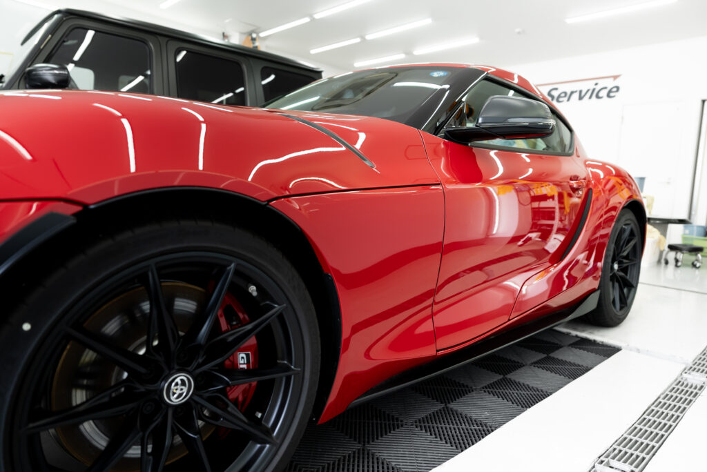 スマートカーサービス_トヨタ_GR Supra_XPEL STEALTH_プロテクションフィルム_セラミックコーティング