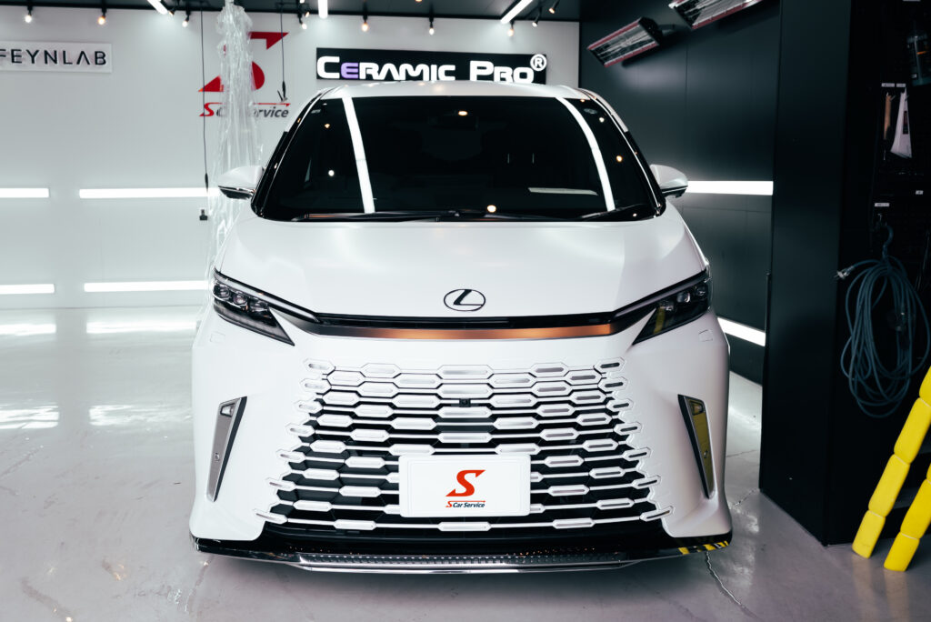 スマートカーサービス_レクサス_LM500h_STEALTH_プロテクションフィルム