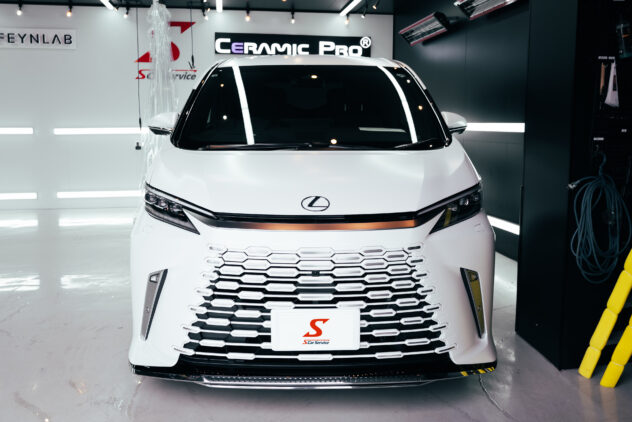 スマートカーサービス_レクサス_LM500h_STEALTH_プロテクションフィルム